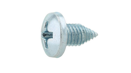 鉄(+)KMクリップスクリュー バインド頭 薄鋼板用 (先端トガリタイプ)